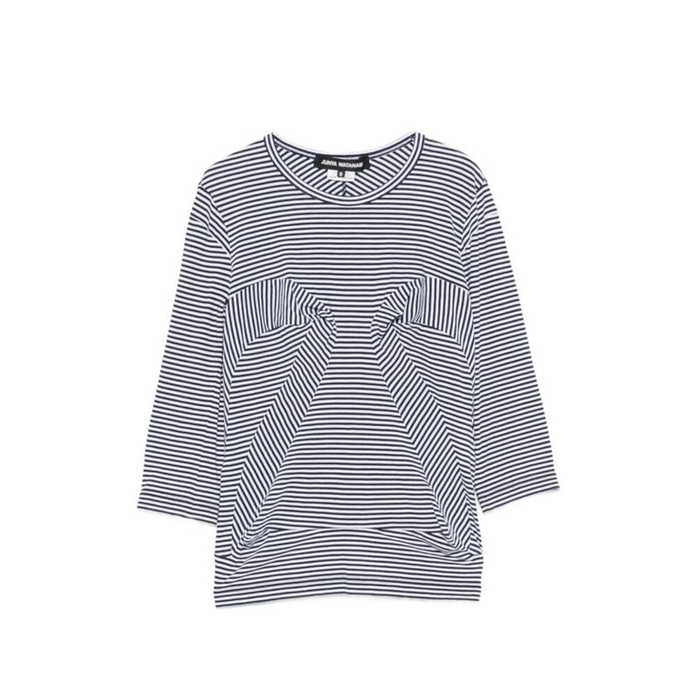 Junya Watanabe Women's Striped Cotton T-Shirt